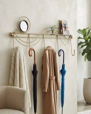 Perchero Decorativo para Entrada y Dormitorio | Aurea Living Ecuador - imagen 5