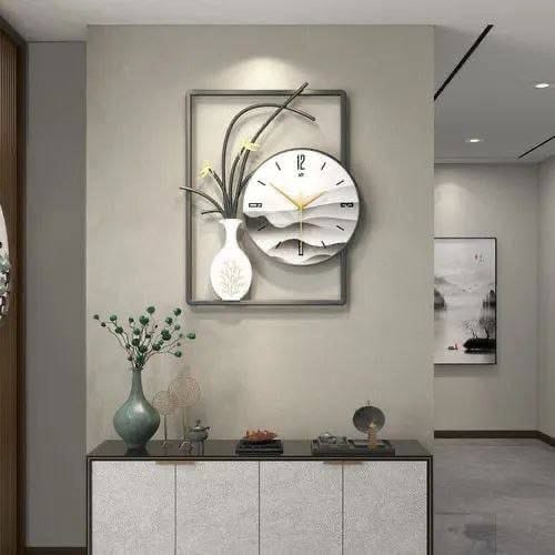Reloj De Metal Para Pared