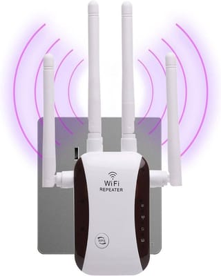 Repetidor WiFi 300 Mbps 2.4 GHz con 4 Antenas y Botón WPS | Aurea Living Ecuador - imagen 1