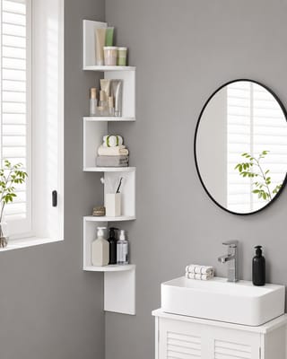 Estantería Esquinera De Pared De 5 Niveles - imagen 1