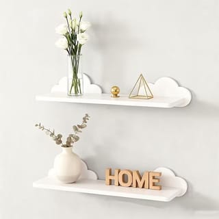 Repisas Flotantes Decorativas En Forma De Nube - imagen 1