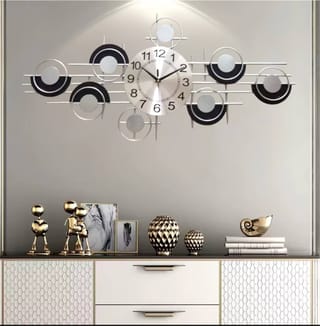 Reloj De Pared Grande De Metal - imagen 3