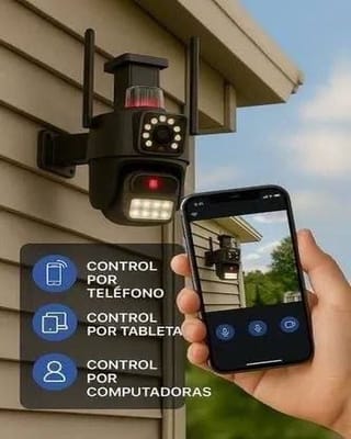 Cámara de Seguridad WiFi Exterior 2K con Doble Lente | Aurea Living - imagen 5